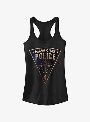 Stranger Things Hawkins Police Rats Girls Tank