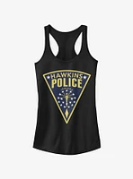 Stranger Things Hawkins Police Seal Girls Tank