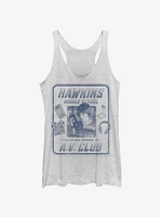 Stranger Things Mike Hawkins A.V. President Girls Tank