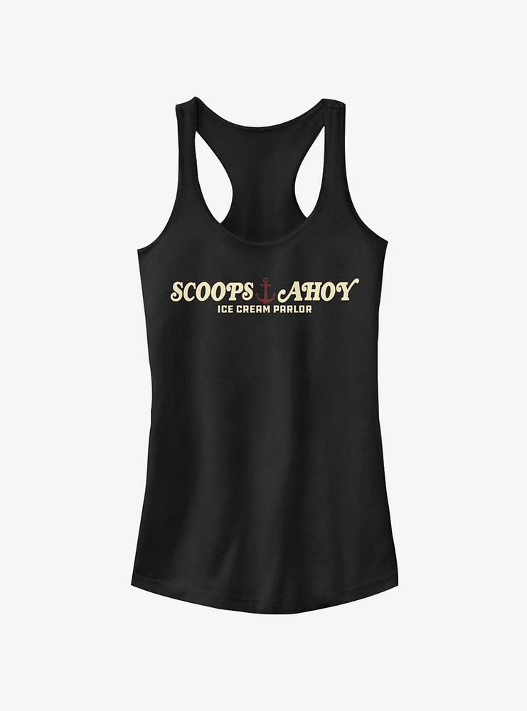 Stranger Things Scoops Ahoy Girls Tank