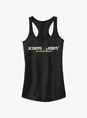 Stranger Things Scoops Ahoy Girls Tank