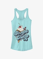 Stranger Things Scoops Troop Ice Cream Girls Tank Top