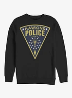 Stranger Things Hawkins Police Seal Crew Sweatshirt