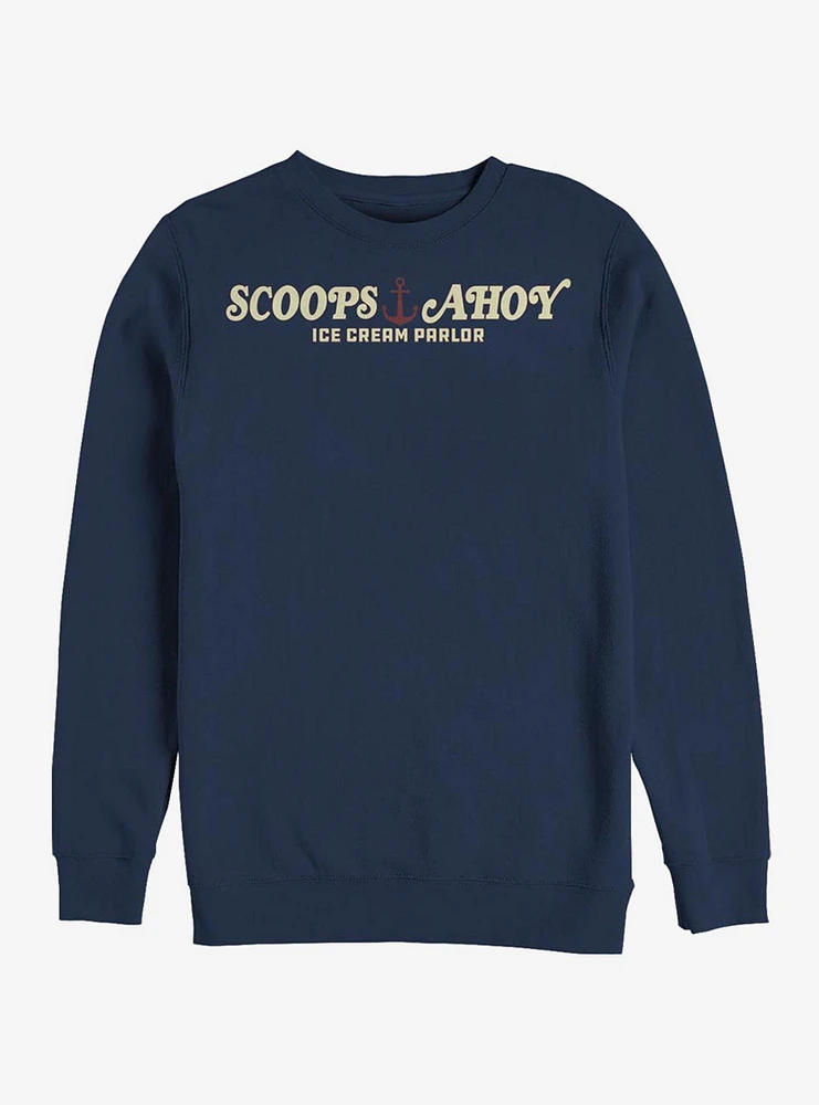 Stranger Things Scoops Ahoy Crew Sweatshirt