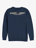 Stranger Things Scoops Ahoy Crew Sweatshirt