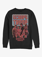 Stranger Things Scoops Troop Red Sweatshirt