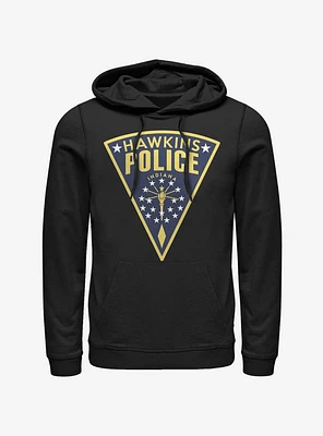 Stranger Things Hawkins Police Seal Hoodie