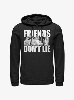 Stranger Things Cast Friends Don't Lie Hoodie