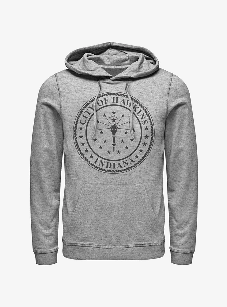 Stranger Things Hawkins City Seal Hoodie