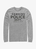 Stranger Things Hawkins Police Department Long-Sleeve T-Shirt