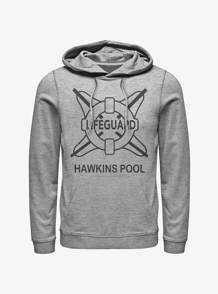 Stranger Things Hawkins Pool Lifeguard Hoodie