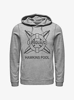 Stranger Things Hawkins Pool Lifeguard Hoodie