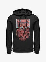 Stranger Things Scoops Troop Red Hoodie