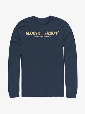 Stranger Things Scoops Ahoy Long-Sleeve T-Shirt