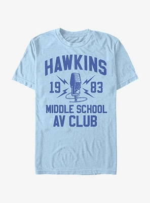 Stranger Things Hawkins A.V Club T-Shirt