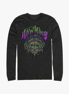 Stranger Things Welcome To Hawkins Long-Sleeve T-Shirt