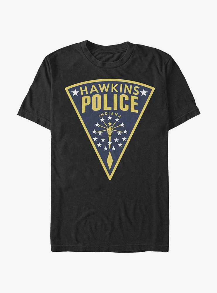 Stranger Things Hawkins Police Seal T-Shirt