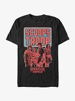 Stranger Things Scoops Troop Red T-Shirt