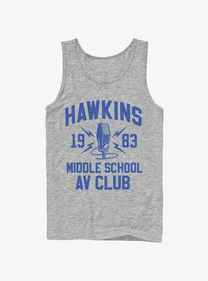 Stranger Things Hawkins A.V. Club Tank