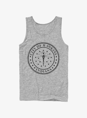 Stranger Things Hawkins City Seal Tank