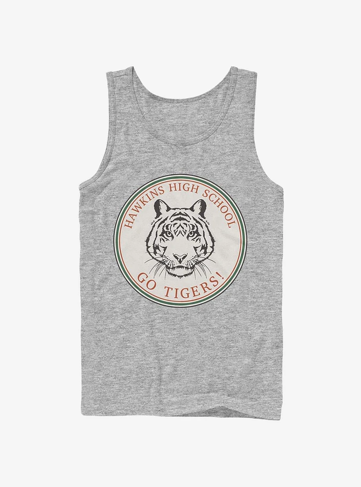 Stranger Things Hawkins Go Tigers Tank