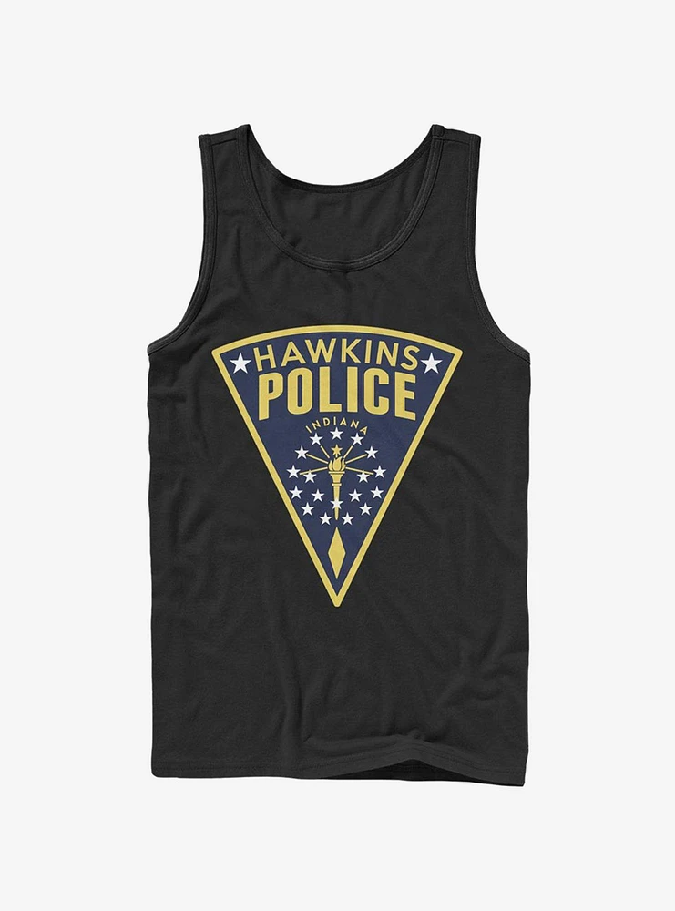 Stranger Things Hawkins Police Seal Tank