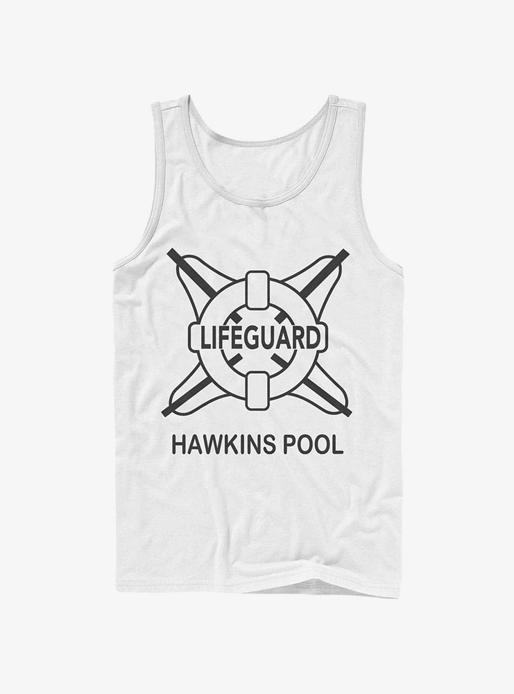 Stranger Things Hawkins Pool Lifeguard Tank