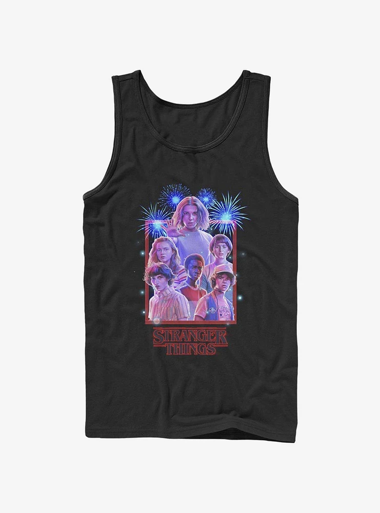 Stranger Things Group Fireworks Tank