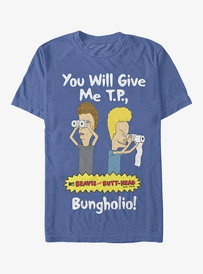 Beavis and Butt-Head Give Me T.P. T-Shirt