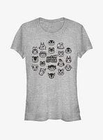 Animal Crossing New Horizons Group Girls T-Shirt