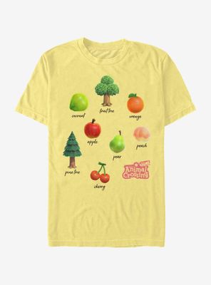 Animal Crossing Fruit and Trees T-Shirt