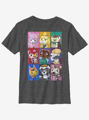 Animal Crossing Blocks Youth T-Shirt