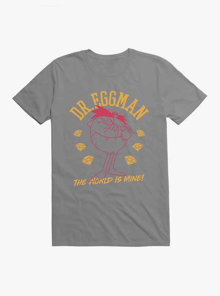 Sonic The Hedgehog Dr. Eggman All Gems T-Shirt