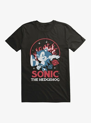 Sonic The Hedgehog Fire And Gems T-Shirt