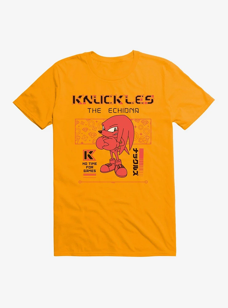 Sonic The Hedgehog Knuckles Echidna T-Shirt