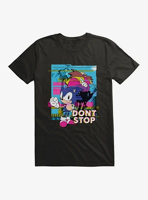 Sonic The Hedgehog Eggman Don't Stop Glitch T-Shirt