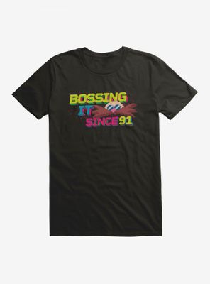 Sonic The Hedgehog Dr. Eggman Bossing It Since '91 Pixel T-Shirt