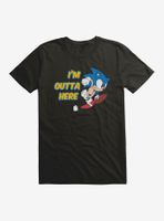 Sonic The Hedgehog I'm Outta Here T-Shirt