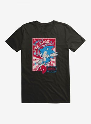 Sonic The Hedgehog Sonic's Name T-Shirt