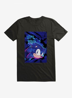 Sonic The Hedgehog Pop Colors Let's Roll T-Shirt