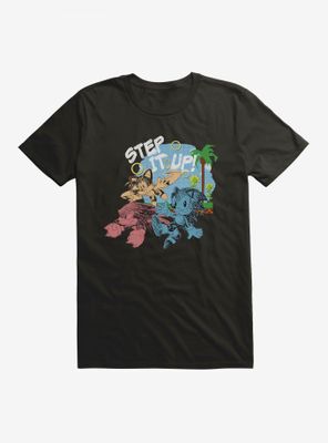 Sonic The Hedgehog Tails, Knuckles, And Step It Up! T-Shirt