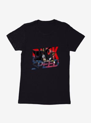 Sonic The Hedgehog Team Racing 2019 Dark Speed Womens T-Shirt
