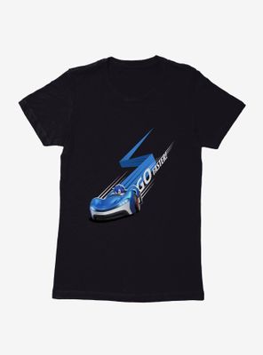 Sonic The Hedgehog Team Racing 2019 Go Faster Womens T-Shirt