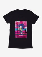Sonic The Hedgehog Game Glitch Womens T-Shirt