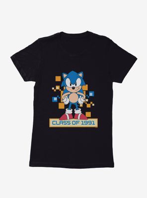 Sonic The Hedgehog Class Of 1991 Womens T-Shirt