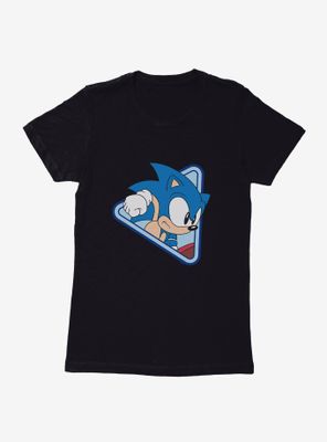 Sonic The Hedgehog Action Womens T-Shirt