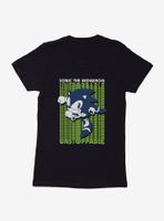 Sonic The Hedgehog Unstoppable Graphic Womens T-Shirt