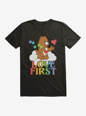 Care Bears Pride Tenderheart Bear Love First T-Shirt