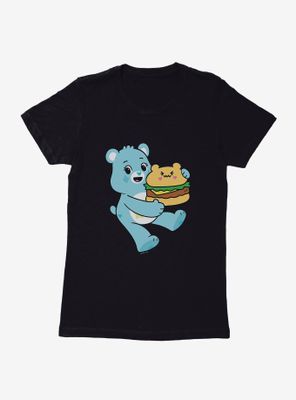 Care Bears Bedtime Bear Burger Snack Womens T-Shirt
