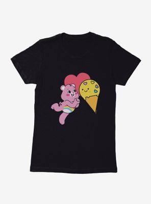 Care Bears Cheer Bear Ice Cream Love Womens T-Shirt